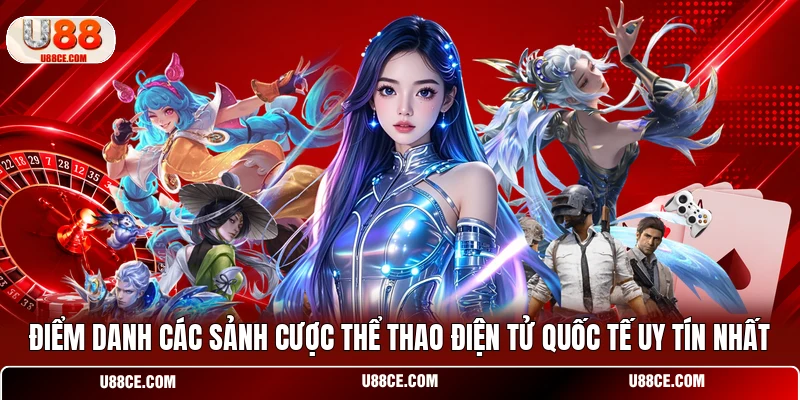 Điểm danh các sảnh cược thể thao điện tử quốc tế uy tín nhất