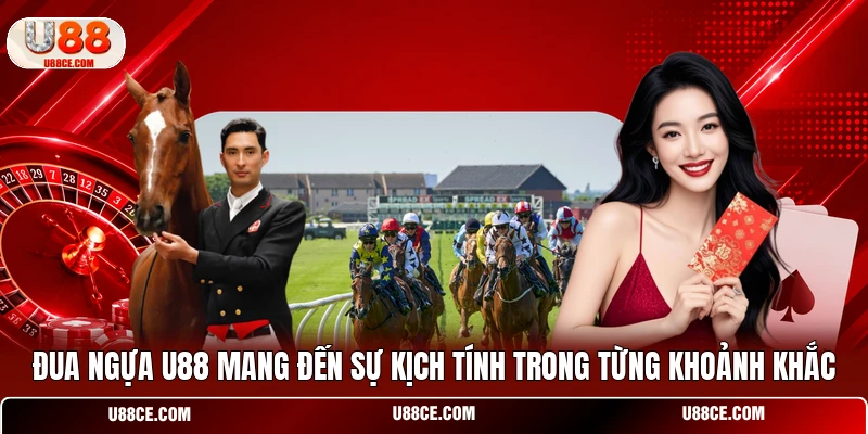 Đua ngựa U88 mang đến sự kịch tính trong từng khoảnh khắc