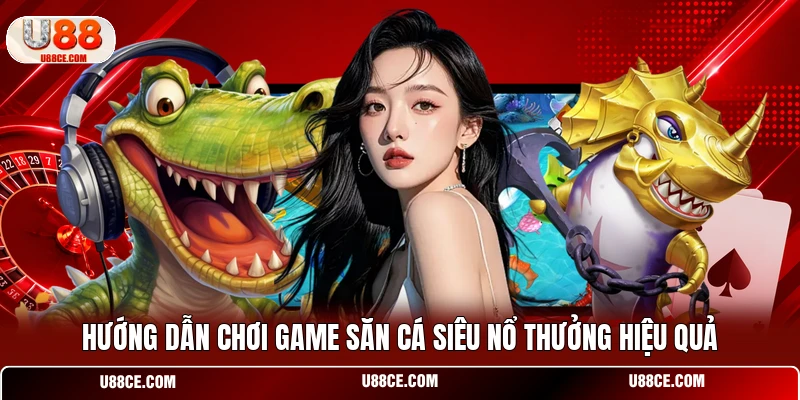Hướng dẫn chơi game săn cá siêu nổ thưởng hiệu quả