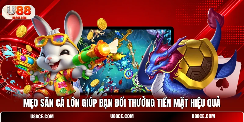 Mẹo săn cá lớn giúp bạn đổi thưởng tiền mặt hiệu quả