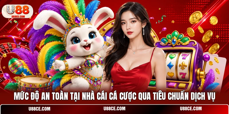 Mức độ an toàn tại nhà cái cá cược qua tiêu chuẩn dịch vụ